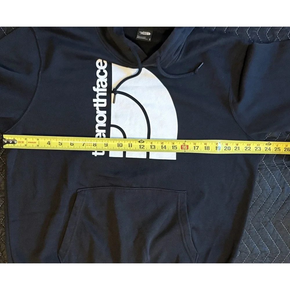 The North Face Men's Jumbo Logo Pullover Hoodie Black Size M Fall 2023 A811M
